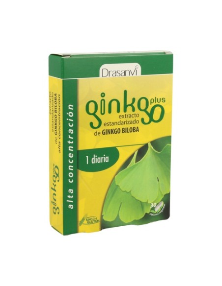 Ginkgo Plus 30 cápsulas Drasanvi