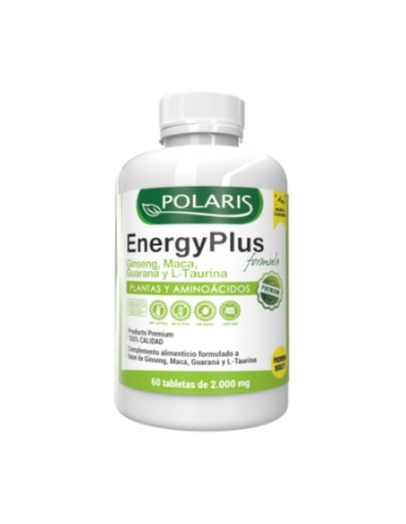 Energy plus 2000 mg 60 comprimidos de 200mg Polaris Formula