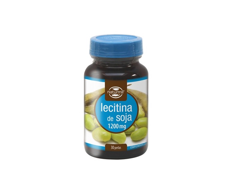 Lecitina de Soja 30 perlas de 1200mg Naturmil