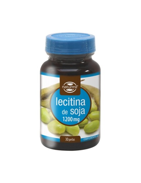 Lecitina de Soja 30 perlas de 1200mg Naturmil
