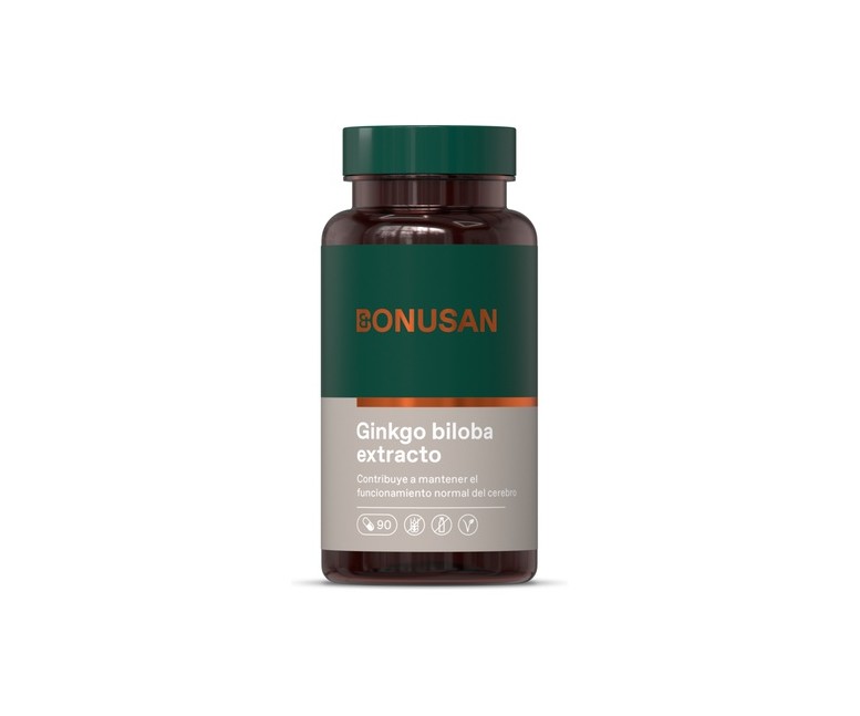 Ginkgo Biloba Extracto 90 cápsulas Bonusan