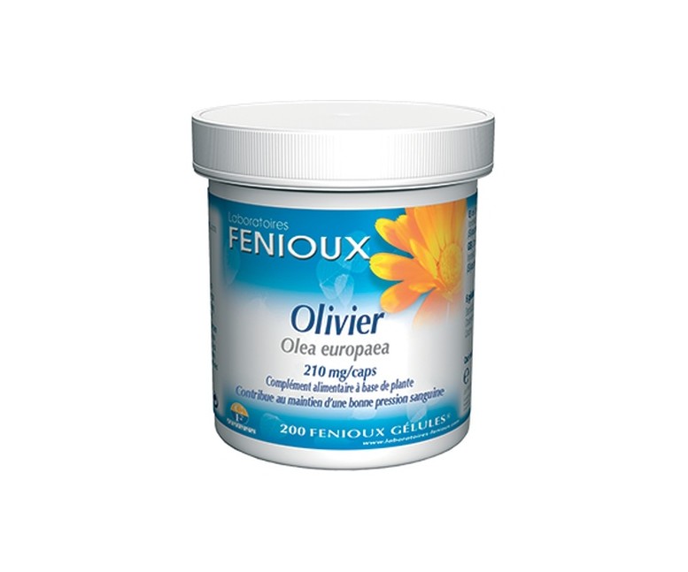 Olivo 200 cápsulas de 210mg Fenioux