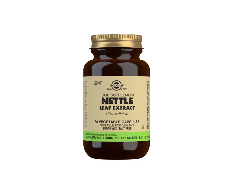 Ortiga Extracto de Hoja 60 cápsulas vegetales Solgar