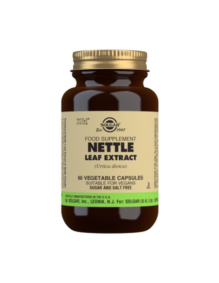 Ortiga Extracto de Hoja 60 cápsulas vegetales Solgar