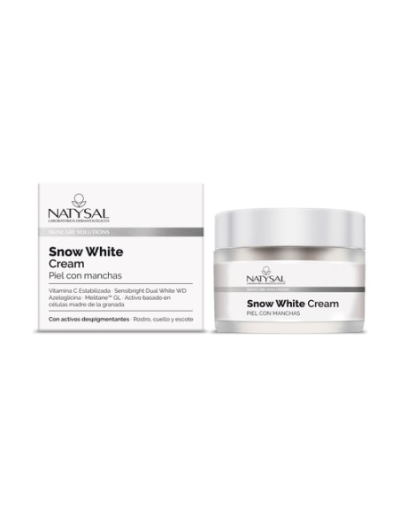Crema Despigmentante e Iluminadora Snow White 50 ml de crema Natysal