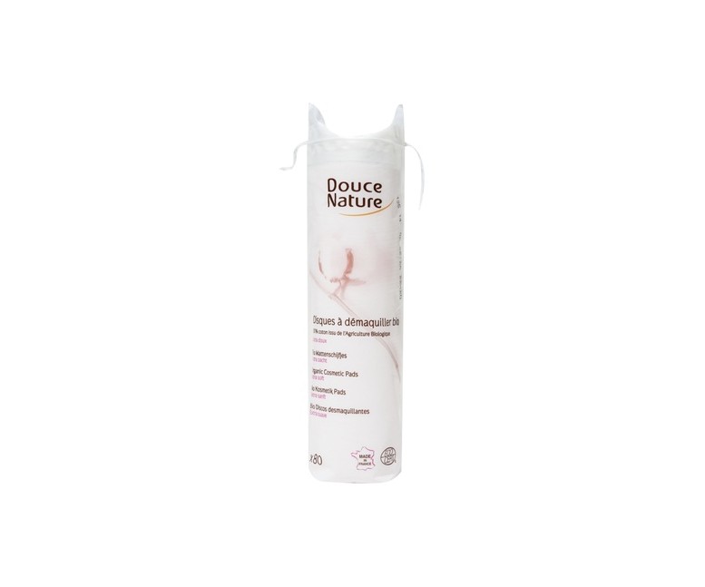 Discos desmaquillantes Bio 80 unidades Douce Nature