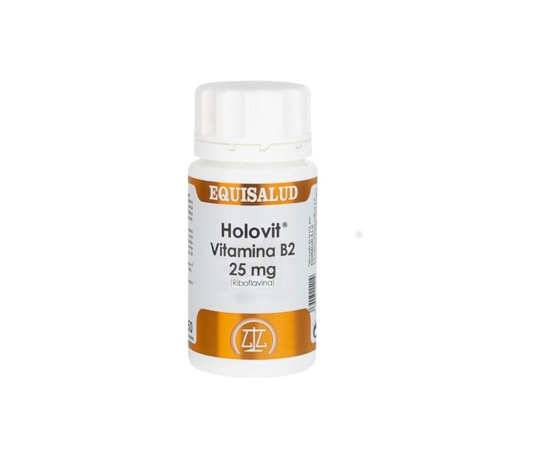 Holovit Vitamina B2 50 cápsulas Equisalud