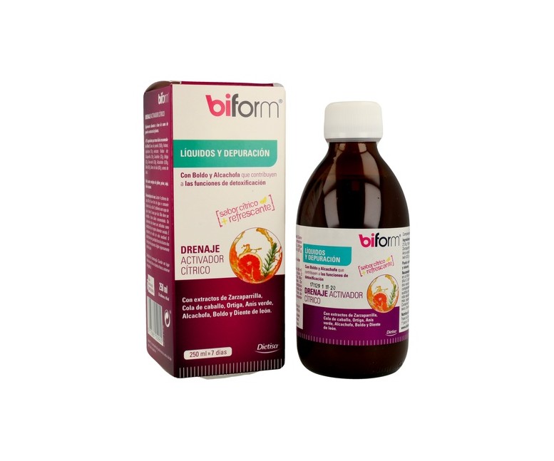 Drenaje Cítrico Activador 250 ml Biform