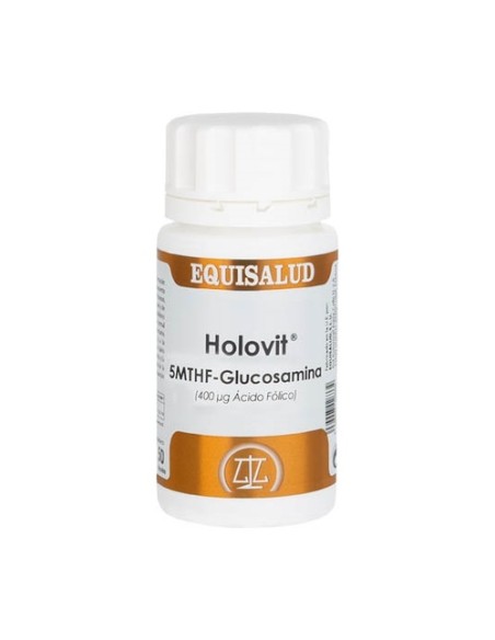 Holovit 5MTHF Glucosamina 50 cápsulas Equisalud