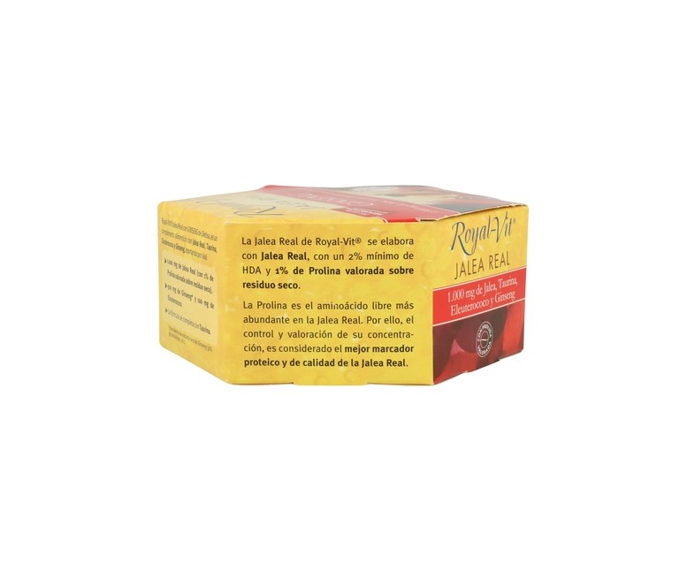 Jalea Real Royal Vit Ginseng 1000Mg 20 ampollas Dietisa