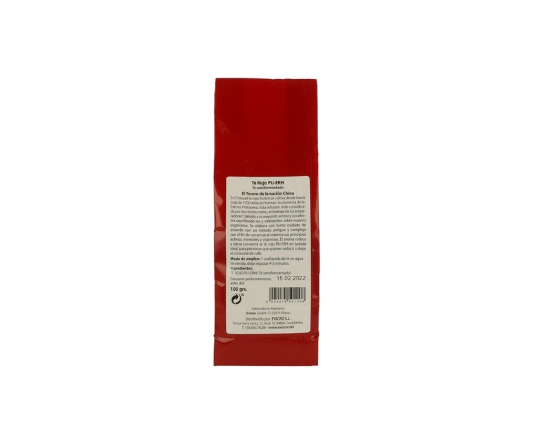 Té Rojo Pu-erh 100 g Madal Bal