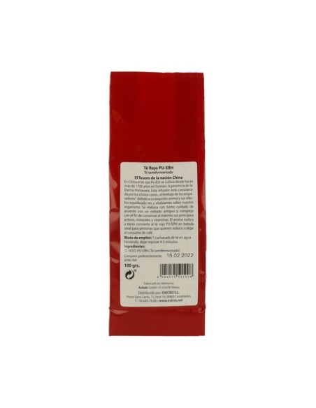 Té Rojo Pu-erh 100 g Madal Bal