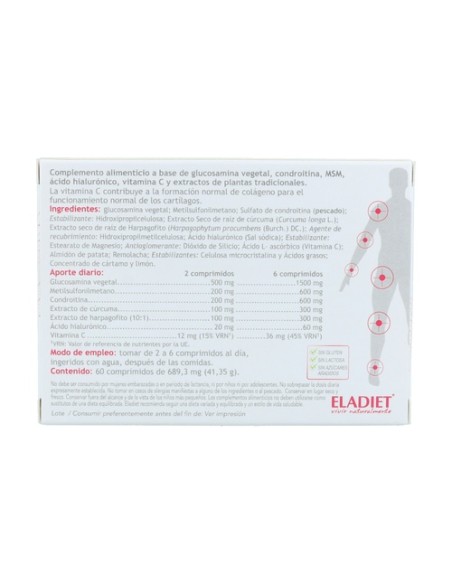 RegenDol Articulaciones 60 comprimidos Eladiet