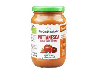 Salsa tomate puttanesca Bio