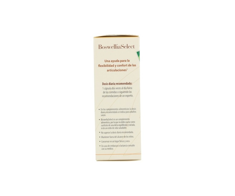 Boswellia Select 60 cápsulas vegetales 100% Natural