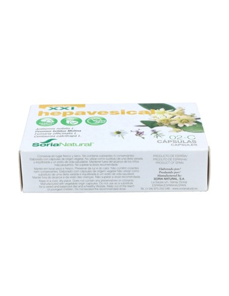 02 C Hepavesical (Fórmula XXI) 30 cápsulas Soria Natural