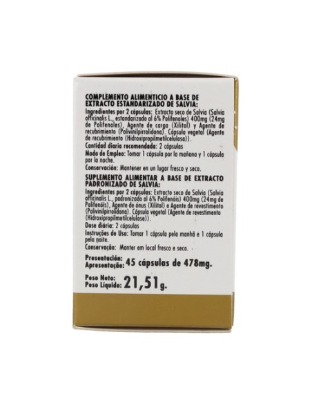 Salvia Phytogranulos 45 cápsulas Waydiet
