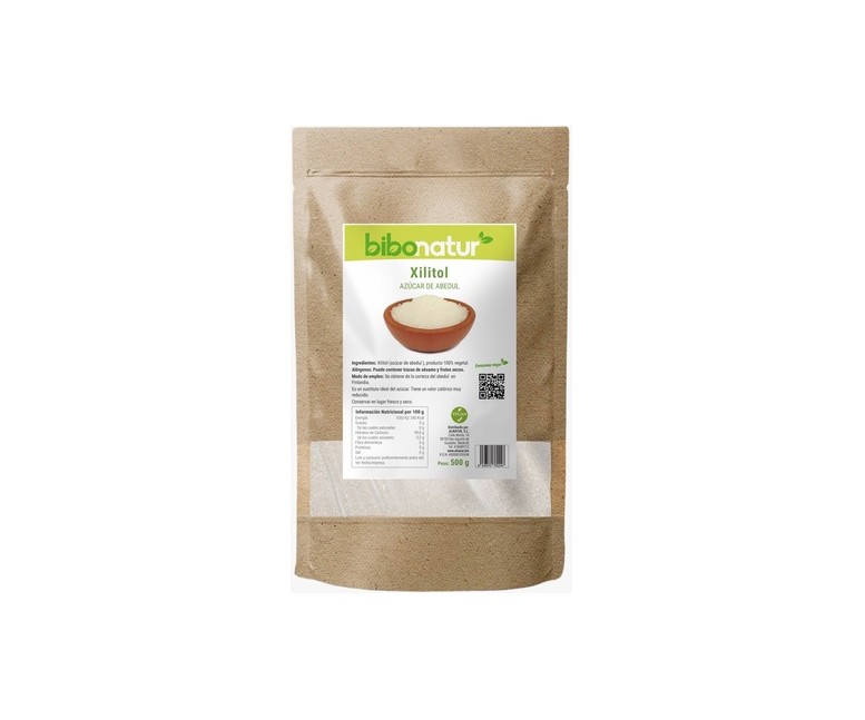 Xilitol (azúcar de abedul) 500 g Bibonatur