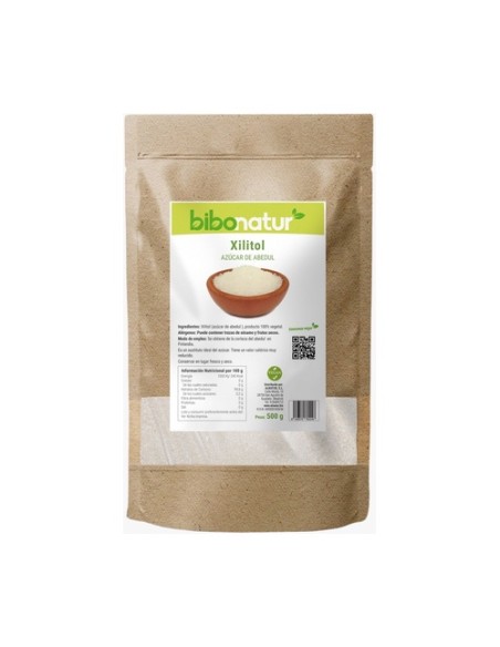 Xilitol (azúcar de abedul) 500 g Bibonatur