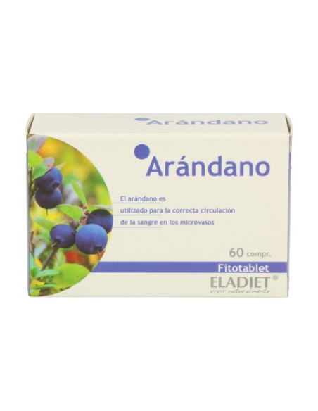Arándano (Mirtilo) 60 comprimidos Eladiet