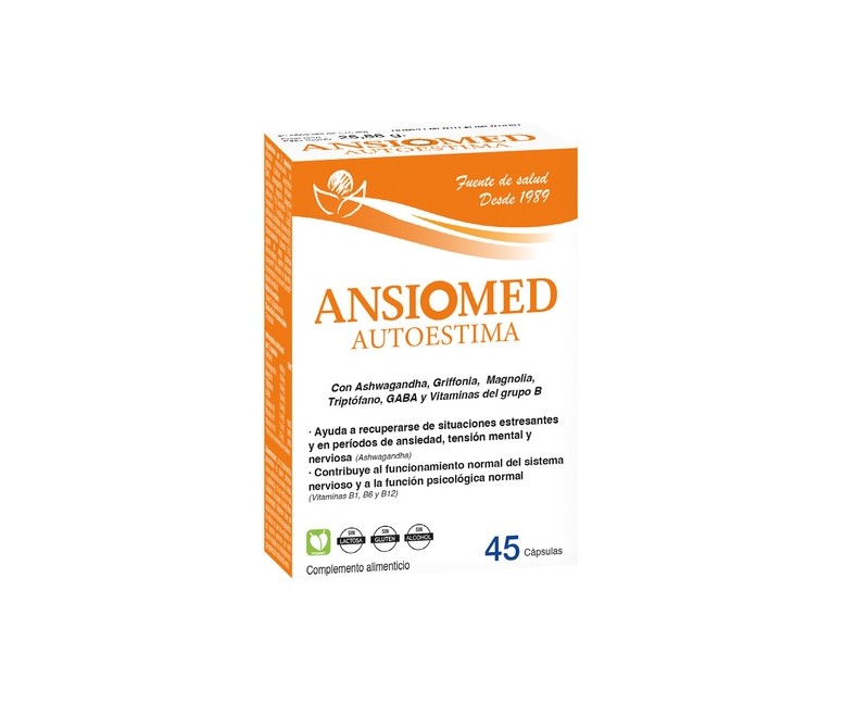 Ansiomed autoestima 45 cápsulas Bioserum