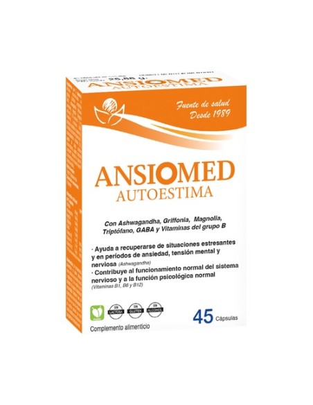 Ansiomed autoestima 45 cápsulas Bioserum