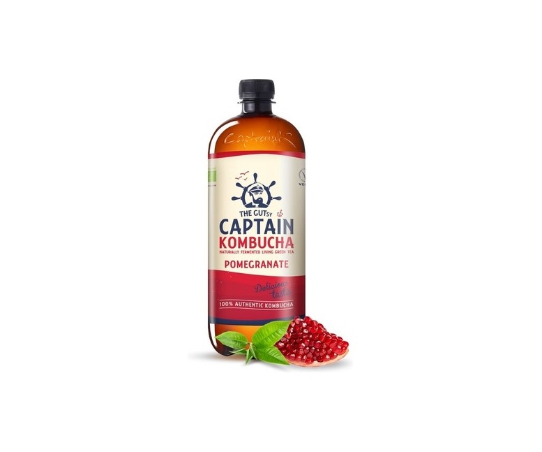 Kombucha granada Bio 1 L Captain Kombucha