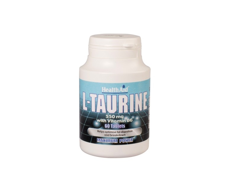 L-Taurina 60 comprimidos Health Aid