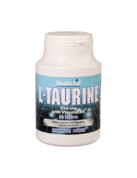 L-Taurina 60 comprimidos Health Aid