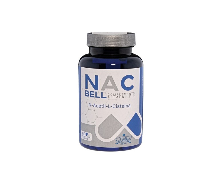 Nacbell N-Acetil-L-Cisteina 90 cápsulas de 770mg Jellybell