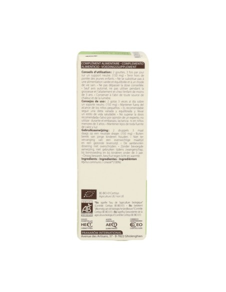 Aceite esencial de Mirto Verde 5 ml de aceite esencial Pranarom