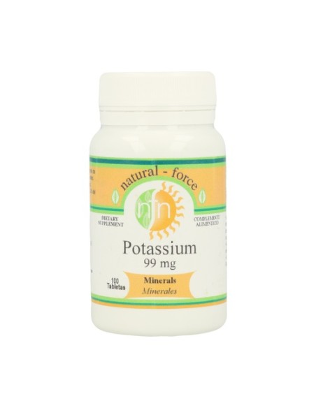 Potasio 100 comprimidos de 99mg Nutri-Force