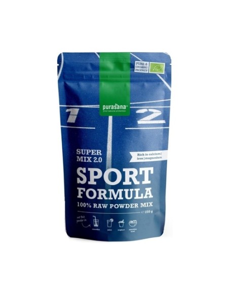Super mix sport formula 250 g de polvo (Cacao) Purasana
