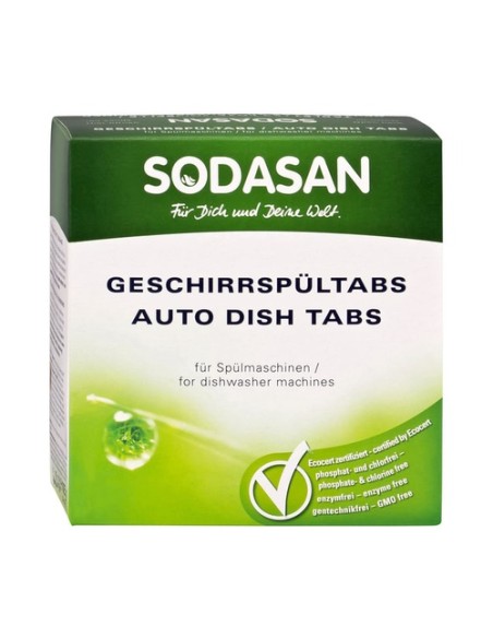 Ecotabs para lavavajillas en pastillas 500 g Sodasan