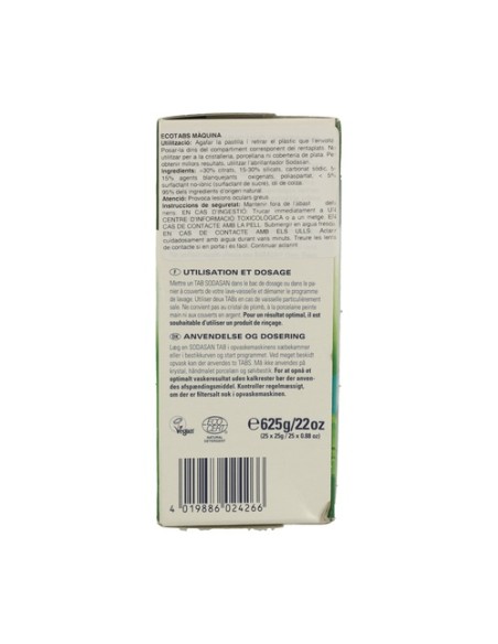 Ecotabs para lavavajillas en pastillas 500 g Sodasan