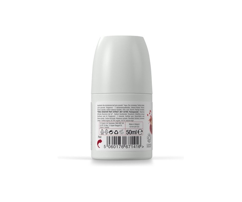 Desodorante Orgánico de Granada 50 ml (Granada) Dr. Organic