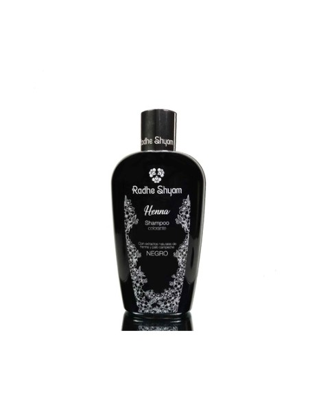 Champú Henna Negro 250 ml Radhe Shyam