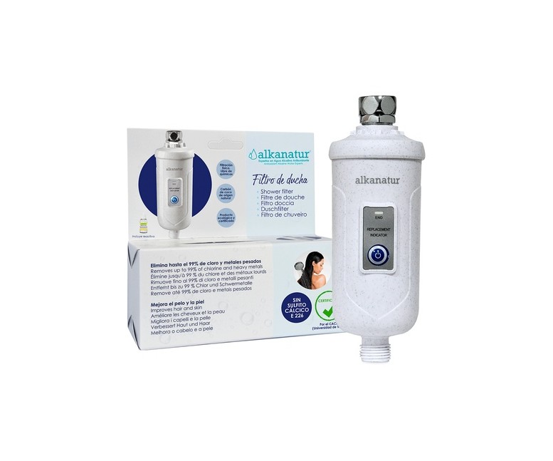 Filtro para ducha 1 unidad Alkanatur
