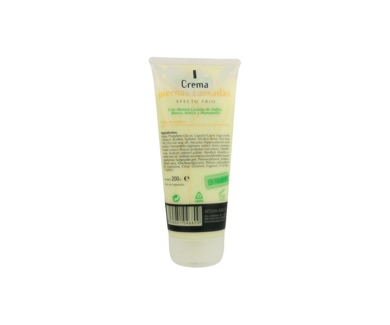 Crema piernas cansadas (descongestionante) 200 ml Plantis