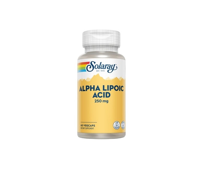 Alpha Lipoic Acid 60 cápsulas de 250mg Solaray