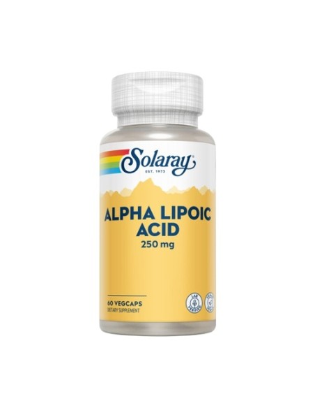 Alpha Lipoic Acid 60 cápsulas de 250mg Solaray
