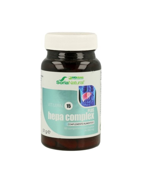 C-15 Hepa Complex 60 comprimidos Soria Natural