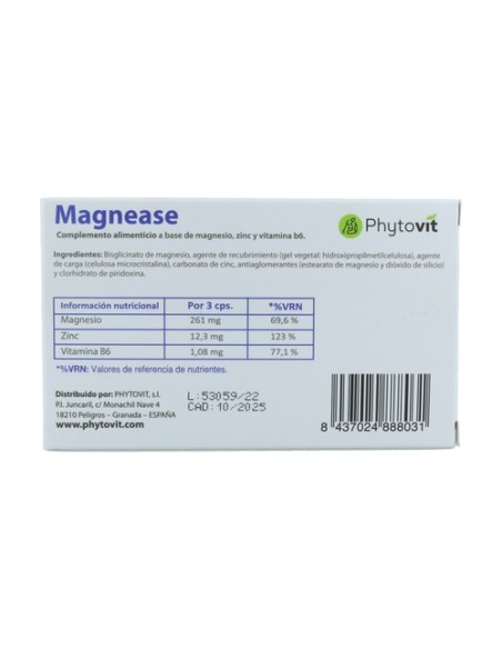 Magnease 60 comprimidos Phytovit