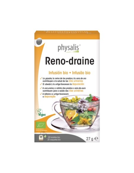 Reno-Draine Infusión Bio 20 bolsitas infusoras Physalis
