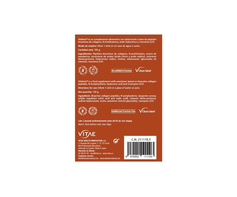 Vitalivio 30 sticks 30 sticks Vitae