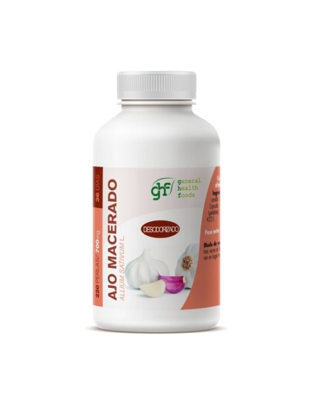 Ajo macerado 700mg 220 perlas de 700mg GHF