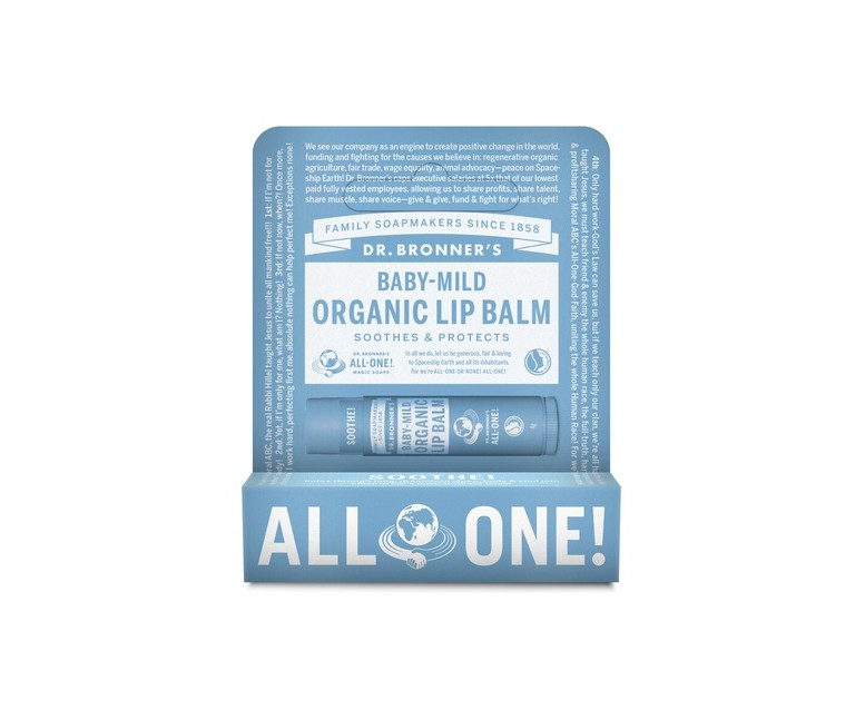 Bálsamo labial bebé 4 g Dr. Bronners
