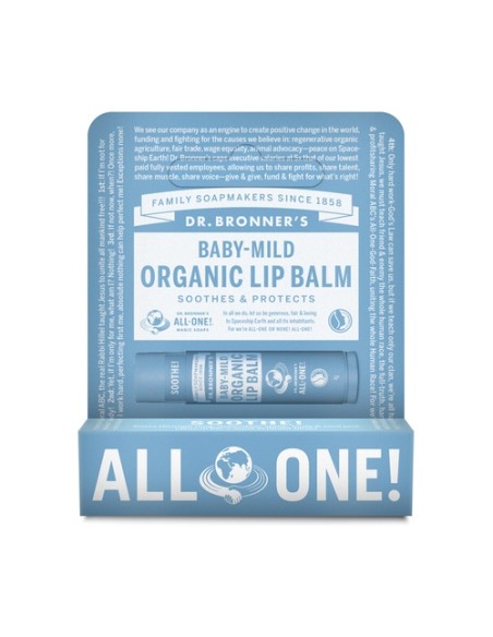 Bálsamo labial bebé 4 g Dr. Bronners