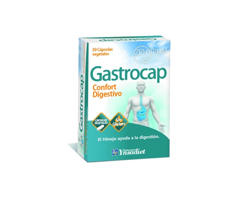 Gastrocap confort digestivo 30 cápsulas vegetales Zentrum