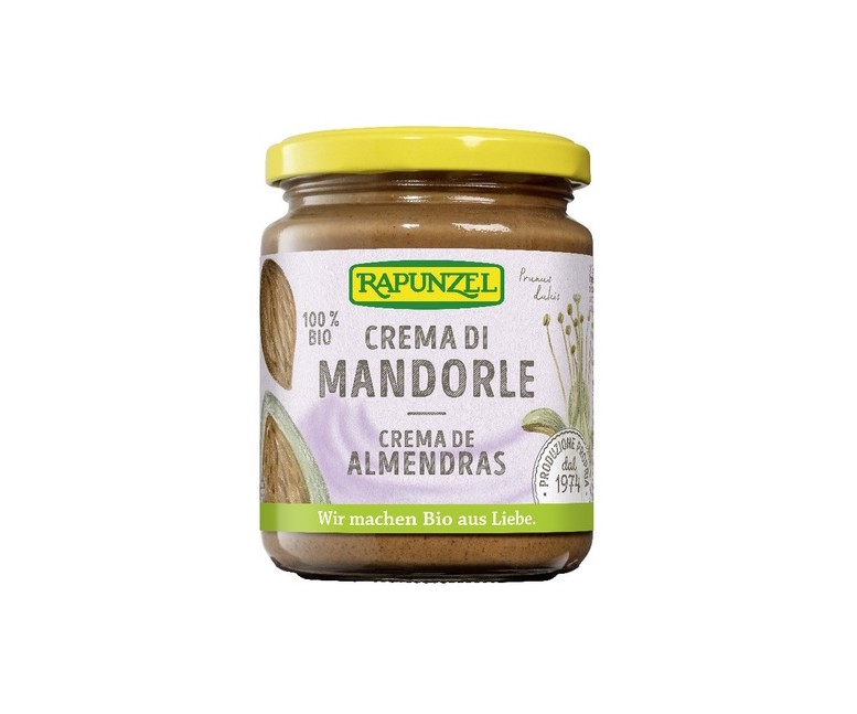 Crema de almendras tostadas 250 g Rapunzel